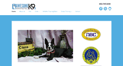 Desktop Screenshot of amcanines.com